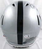 Jim Plunkett Signed Raiders F/S Speed Authentic Helmet w/SB MVP-Beckett W Holo