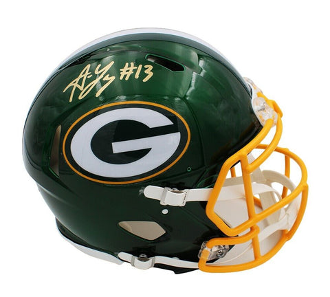 Allen Lazard Signed Green Bay Packers Speed Authentic Flash NFL Helmet