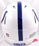 Reggie Wayne Autographed Indianapolis Colts F/S 2020 Authentic Speed Helmet- PSA