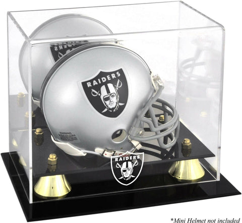 Oakland Raiders Mini Helmet Display Case - Fanatics