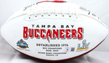 Derrick Brooks Signed Tampa Bay Buccaneers Logo Football w/HOF 14-Beckett W Holo