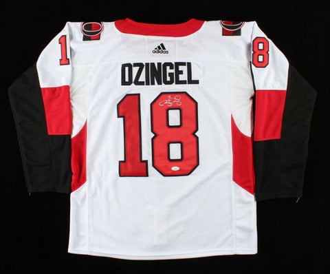 Ryan Dzingel Signed Ottawa Senators Custom Style Jersey (Beckett COA)