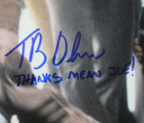 Joe Greene & Tommy Okon Autographed Coke 16x20 Photo Hey Catch Kid BAS 35545