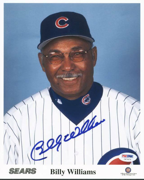 Cubs Billy Williams Signed Authentic 8X10 Photo Autographed PSA/DNA #U67475