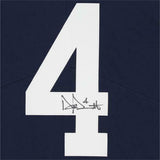 Framed Dak Prescott Dallas Cowboys Signed Navy Alternate Nike Limited Jersey