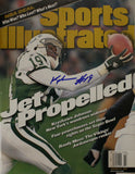 Keyshawn Johnson Signed New York Jets Sports Illustrated No Label JSA 28626
