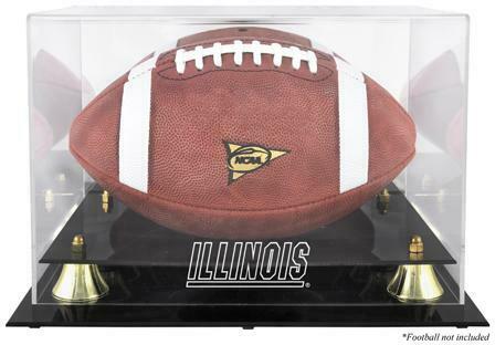 Illinois Golden Classic Football Display Case - Fanatics