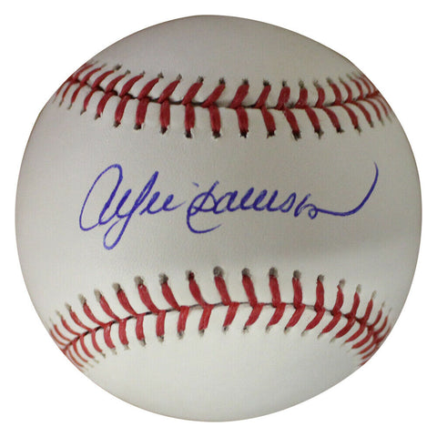 Andre Dawson Autographed/Signed Chicago Cubs OML Baseball JSA 29375