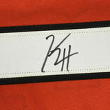 FRAMED Autographed/Signed KEVIN HAYES 33x42 Philadelphia Orange Jersey JSA COA