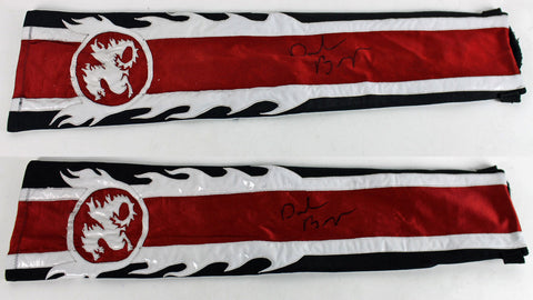 Daniel Bryan Authentic Signed Match Worn Leg Sleeves Autographed BAS