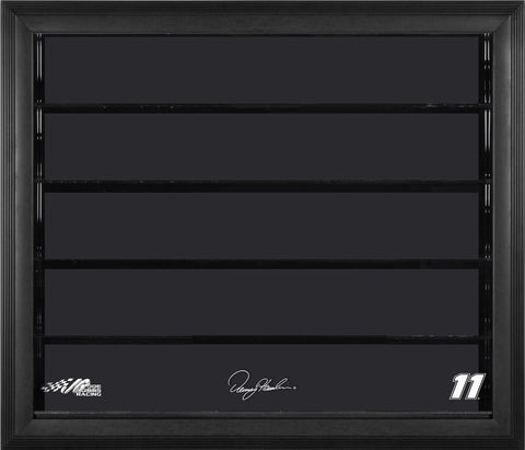 Denny Hamlin #11 Joe Gibbs Racing 10 Car Display Case w/Black Frame