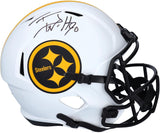 T.J. Watt Steelers Signed Riddell Lunar Eclipse Alternate Speed Helmet
