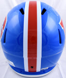 Courtland Sutton Signed Denver Broncos F/S 75-96 Speed Helmet- Beckett W Holo