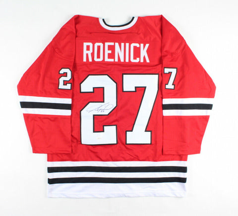 Jeremy Roenick Signed Chicago Blackhawks Jersey (JSA COA) 513 N.H.L. Goals