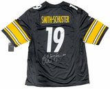 JuJu Smith-Schuster Signed Steelers Custom Jersey (TSE) 2017 Steelers 2nd Rd Pk