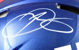 Odell Beckham Jr. Signed Giants F/S Speed Authentic Helmet-Beckett W Hologram