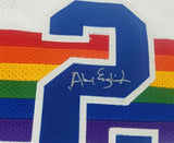 Alex English Signed Denver Nuggets Jersey (PSA COA) 8xNBA All-Star (1982-1989)