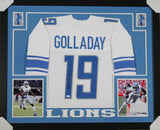 Kenny Golladay Signed Detroit Lions 35x43 Custom Framed Jersey (JSA COA)