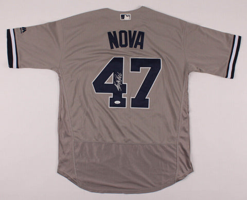 Ivan Nova Signed New York Yankees Signed Majestic MLB Jersey (JSA COA)