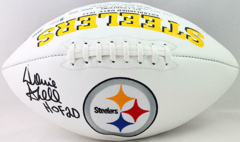 Donnie Shell Autographed Pittsburgh Steelers Logo Football w/HOF- Beckett W Auth