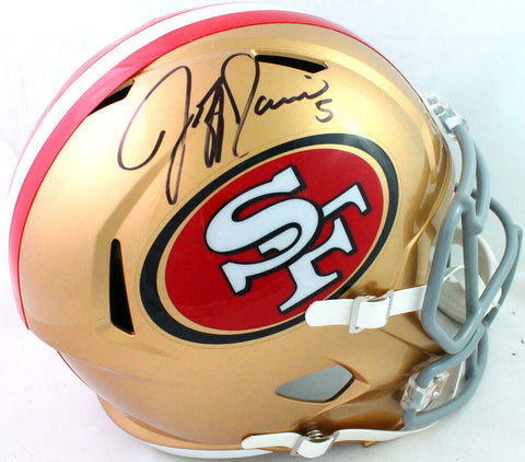 Jeff Garcia Autographed San Francisco 49ers F/S Speed Helmet- Beckett W Auth