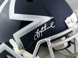 Troy Aikman Autographed Dallas Cowboys F/S AMP Speed Helmet- Beckett Auth