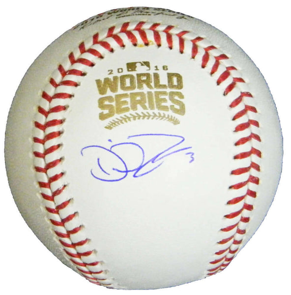 DAVID ROSS Signed Rawlings Official 2016 World Series Baseball - SCHWARTZ