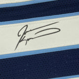 Autographed/Signed JEVON KEARSE Tennessee Dark Blue Football Jersey JSA COA Auto