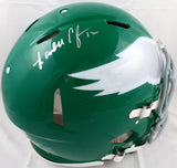 Randall Cunningham Autographed Eagles Speed Authentic F/S Helmet- Beckett W Holo