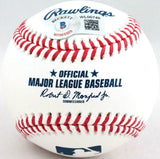 Vladimir Guerrero Jr. Autographed Rawlings OML Baseball-Beckett W Auth *Blue