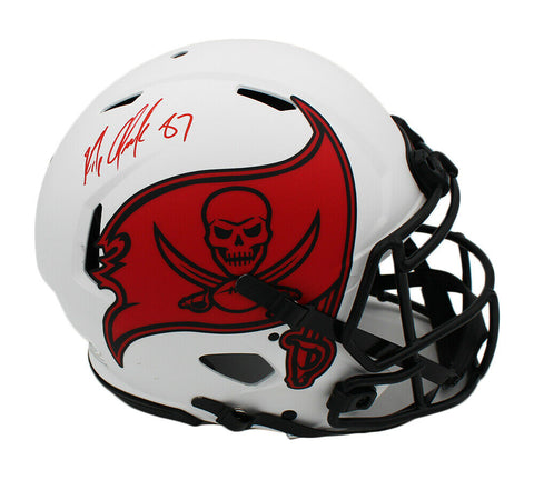 Rob Gronkowski Signed Tampa Bay Buccaneers Speed Authentic Lunar NFL Helmet