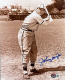 Johnny Mize Signed 8x10 New York Yankees Baseball Photo BAS BC88629