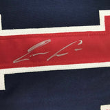Autographed/Signed RONALD ACUNA JR. Atlanta Blue Baseball Jersey JSA COA Auto