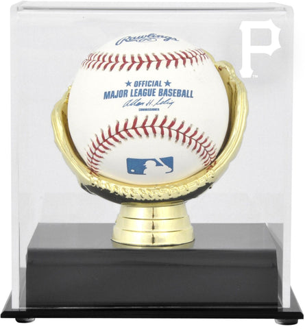 Pittsburgh Pirates (2014-Present) Gold Glove Single Baseball Logo Display Case