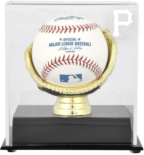 Pittsburgh Pirates (2014-Present) Gold Glove Single Baseball Logo Display Case