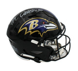 JK Dobbins Signed Baltimore Ravens Speed Flex Authentic NFL Helmet
