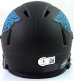 Laviska Shenault Autographed Jaguars Eclipse Speed Mini Helmet- Beckett W*Silver