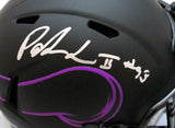 Patrick Jones Autographed Vikings Eclipse Speed Mini Helmet- Beckett W *Holo
