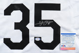 Frank Thomas Signed Chicago White Sox Throwback 1983 Jersey (PSA COA) HOF 2014