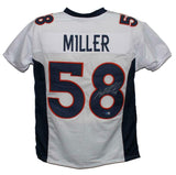 Von Miller Autographed/Signed Pro Style White XL Jersey Beckett BAS 34318