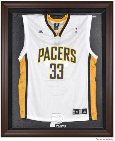 Indiana Pacers (2005-2017) Brown Framed Jersey Display Case Authentic