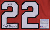 Clyde Drexler Signed Portland Trail Blazers Jersey (PSA/DNA COA) 10xNBA All Star