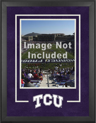 TCU Horned Frogs Deluxe 16x20 Vertical Photo Frame w/Team Logo