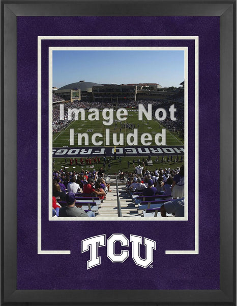 TCU Horned Frogs Deluxe 16x20 Vertical Photo Frame w/Team Logo