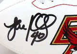 Luke Kuechly Autographed Boston College Logo Football- Beckett W Hologram
