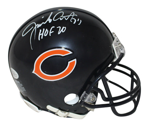 Jimbo Covert Autographed/Signed Chicago Bears Mini Helmet HOF BAS 31221