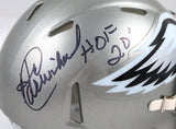 Harold Carmichael Signed Eagles Flash Speed Mini Helmet w/HOF *Top-BeckettW Holo