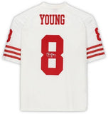Steve Young San Francisco 49ers Autographed White Mitchell & Ness Replica Jersey