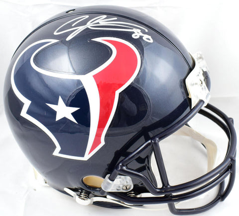 Andre Johnson Autographed Houston Texans F/S Authentic Helmet- Beckett W Holo