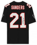 Deion Sanders Atlanta Falcons Signed Mitchell & Ness Replica Jersey w/"HOF 2011"